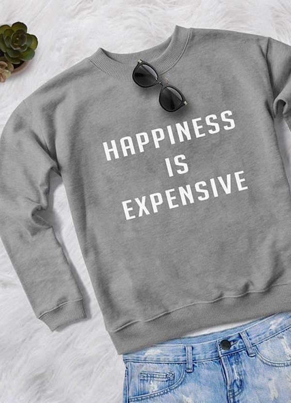 HAPPINESS WOMEN SWEAT SHIRT - Premium Sweaters & Hoodies from Scorpius - Just $40.37! Shop now at dreamcatcherbutik