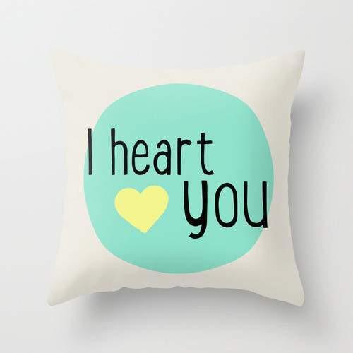 I heart you Pillow - dreamcatcherbutik