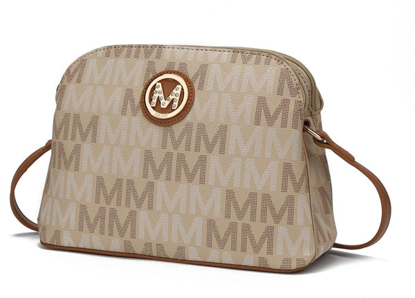 MKF Collection by Mia K MKF-MU6374BG Niecy M Signature Crossbody Bag&# - dreamcatcherbutik