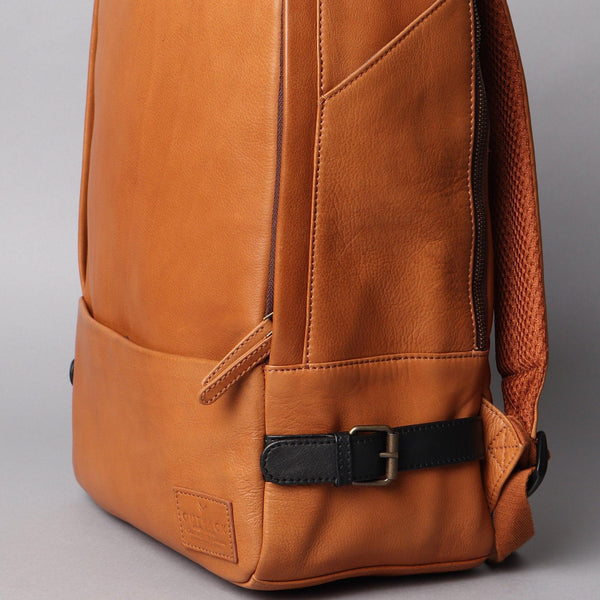 Mustang Leather Backpack - Premium Bags & Wallets from Cyan Beech - Just $162.65! Shop now at dreamcatcherbutik