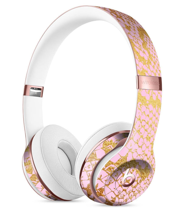 Pink Gold Flaked Animal v6 Full-Body Skin Kit for the Beats by Dre - Premium Accessories from Blue Leto - Just $29! Shop now at dreamcatcherbutik