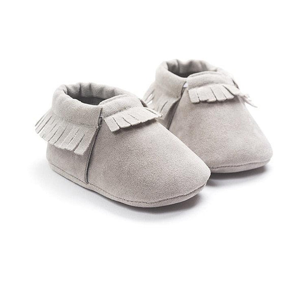 PU Suede Leather Newborn Baby Moccasins Shoes - dreamcatcherbutik