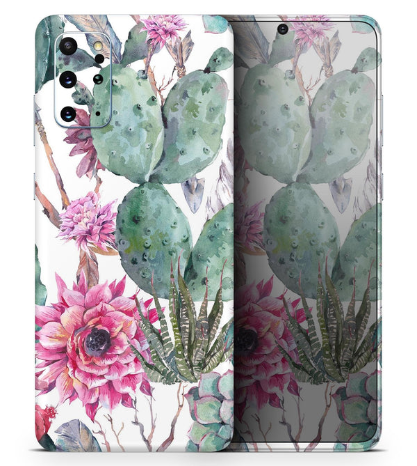 Summer Watercolor Floral v2 - Skin-Kit for the Samsung Galaxy S-Series - Premium Accessories from Blue Leto - Just $15.23! Shop now at dreamcatcherbutik