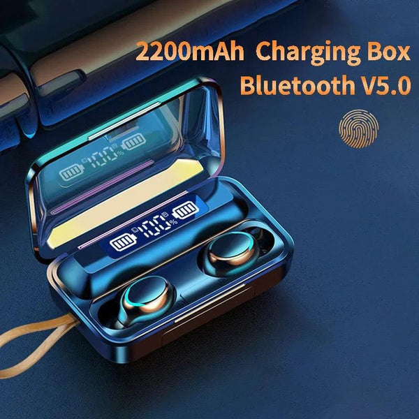Bluetooth Earphones F9-V5.0 - dreamcatcherbutik